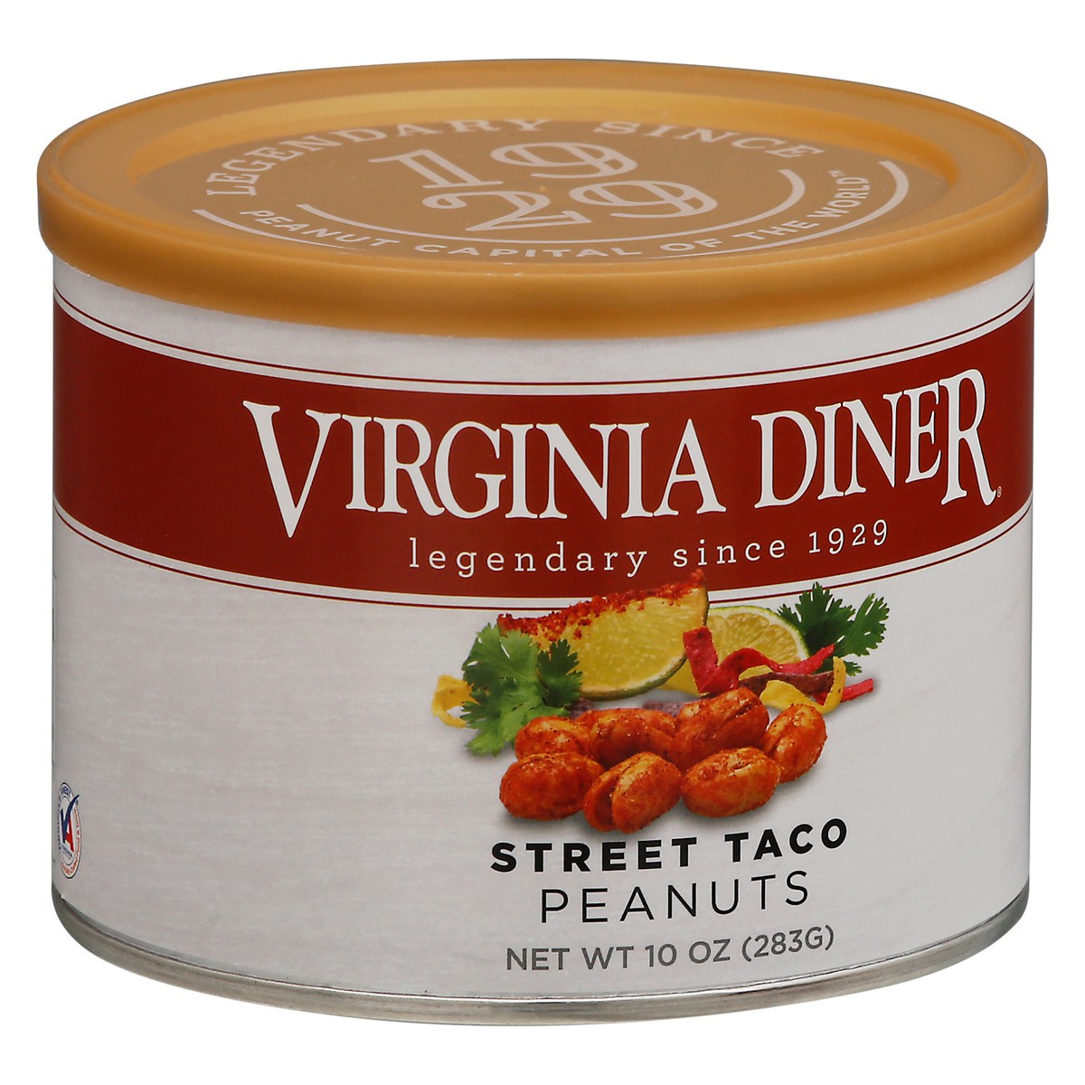 slide 5 of 9, Virginia Diner Street Taco Peanuts 10 oz Can, 10 oz