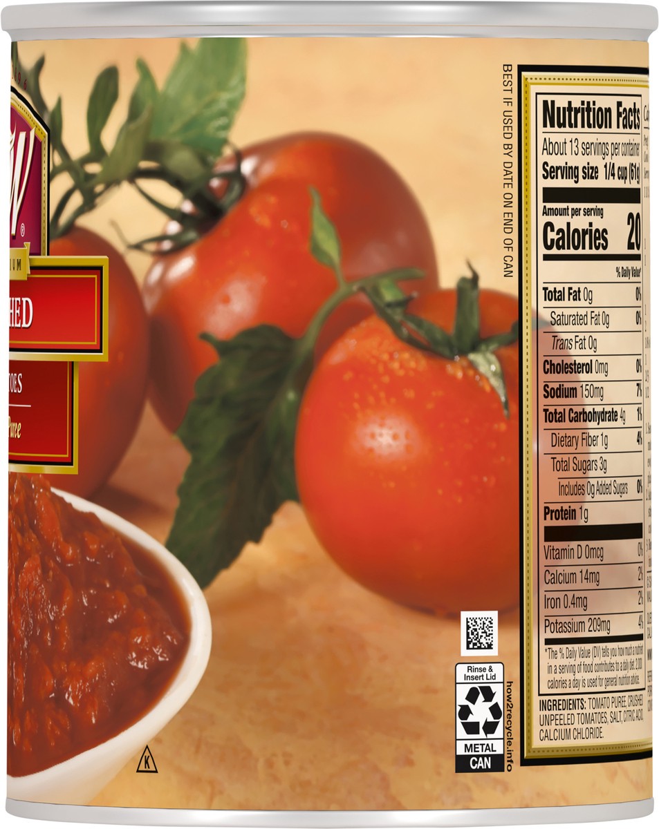 slide 6 of 7, S&W Premium Crushed Tomatoes 28 oz, 28 oz