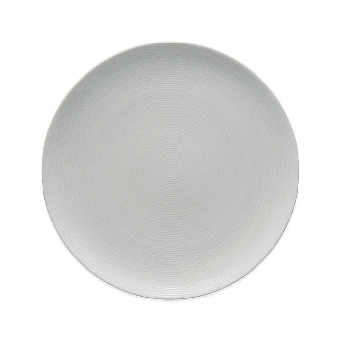 slide 1 of 1, Noritake Grey on Grey Swirl Round Dinner Plate, 1 ct