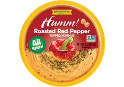 Garden Fresh Gourmet Roasted Red Pepper Hummus - 9 oz