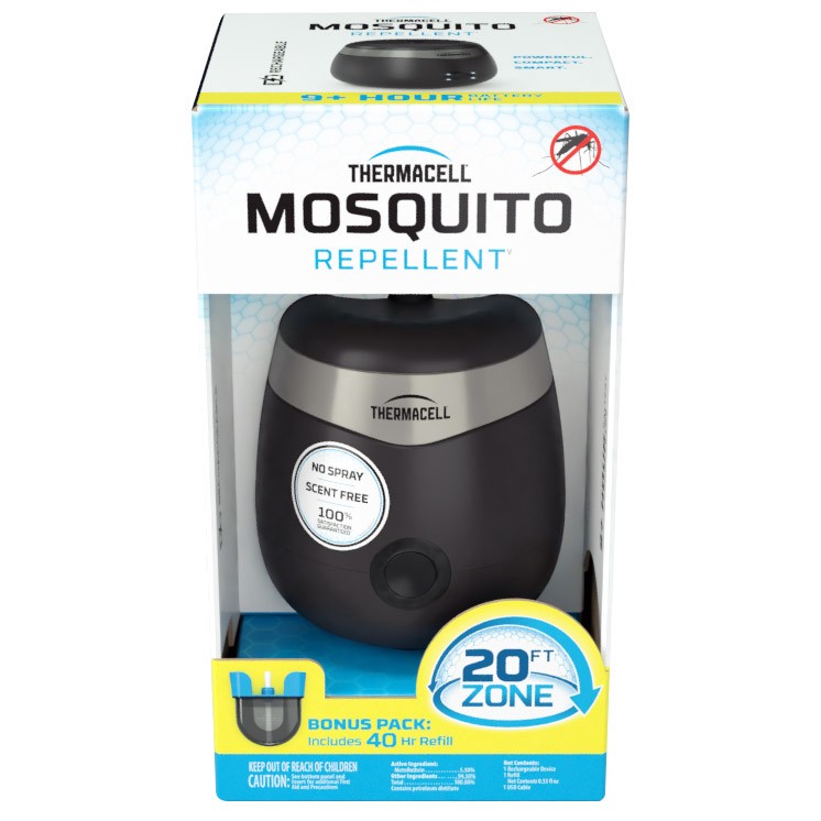 Thermacell Repellents Inc Rechargeable E90 Mosquito Repeller with 40 ...