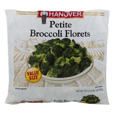 slide 1 of 1, Hanover Petite Broccoli Florets, 33.5 oz