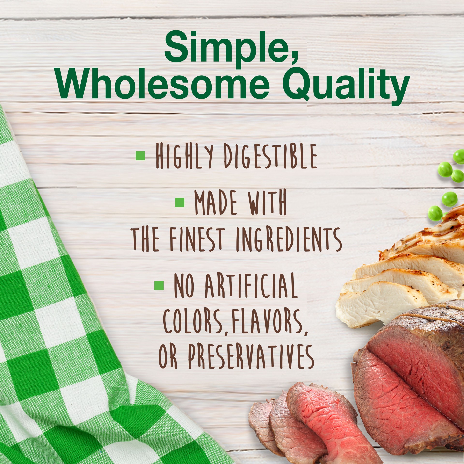 slide 2 of 10, Nylabone Healthy Edibles All-Natural Long Lasting Roast Beef and Chicken Dog Chew Treats Variety Small/Regular - Up to 25 Ibs.(12 Count), 12 ct