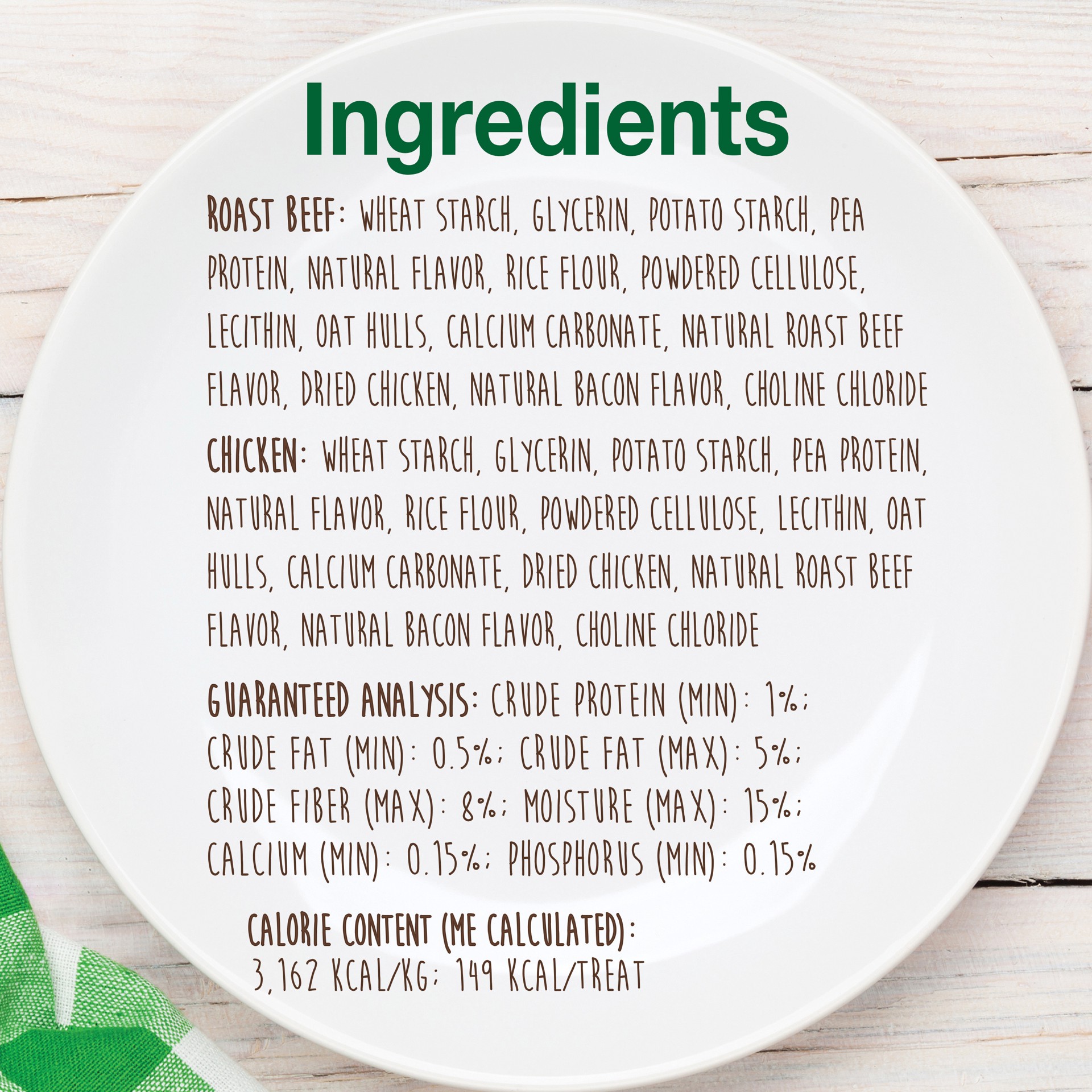 slide 10 of 10, Nylabone Healthy Edibles All-Natural Long Lasting Roast Beef and Chicken Dog Chew Treats Variety Small/Regular - Up to 25 Ibs.(12 Count), 12 ct