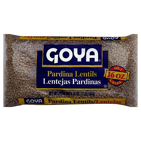 slide 1 of 1, Goya Lentils Pardina - 16 Oz, 16 oz