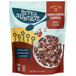 Seven Sundays Grain-Free Real Cocoa Sunflower Cereal 8 oz