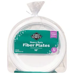 First Street Heavy Duty 10 Dinner Plates
