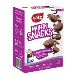 Katz Muffin Snacks - Fudge Brownie
