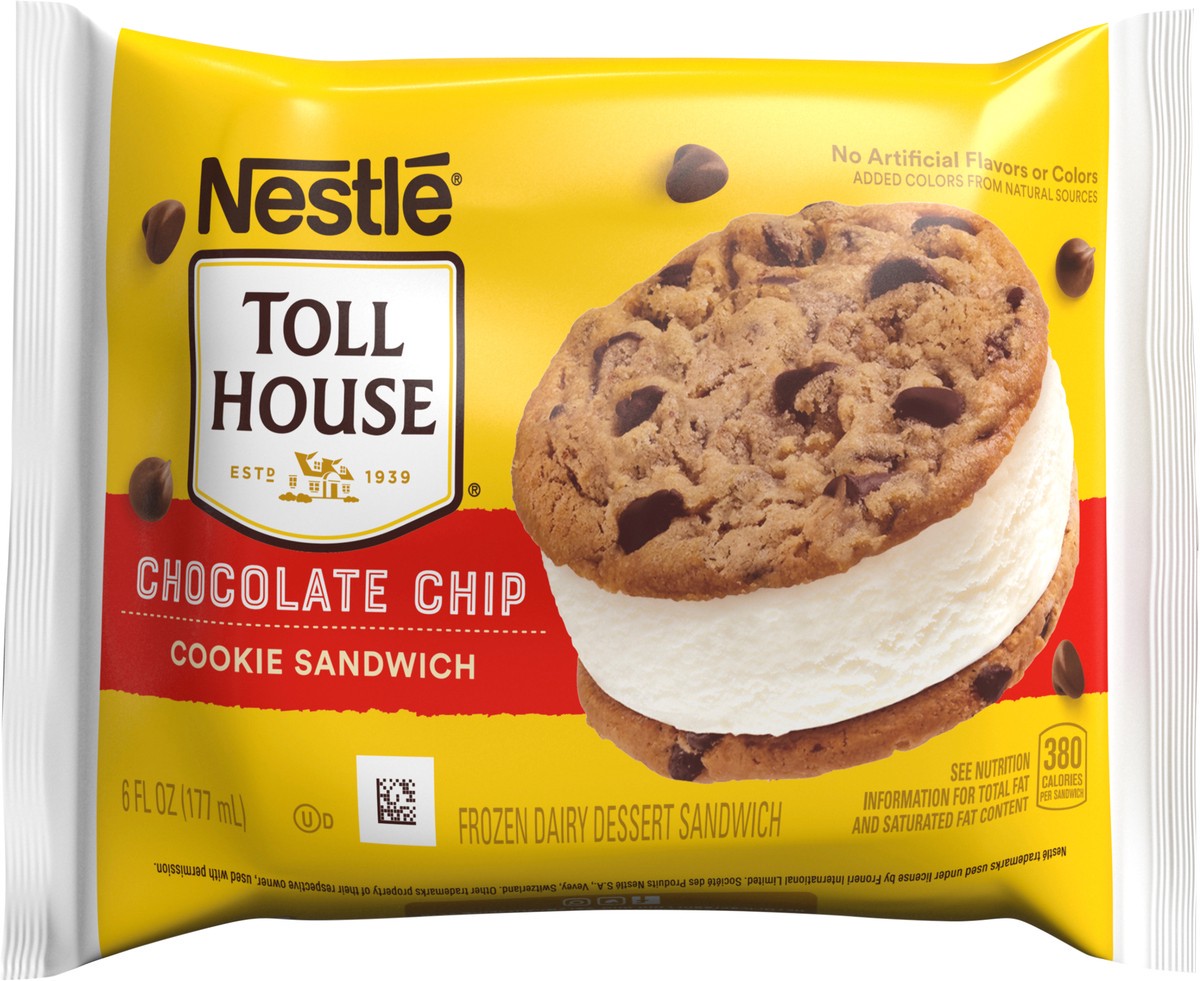 slide 7 of 13, Toll House Cookie Sandwich, 6 fl oz