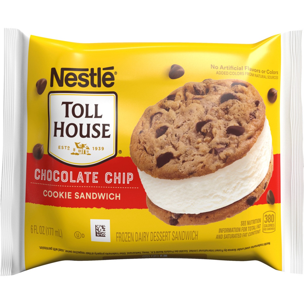 slide 1 of 13, Toll House Cookie Sandwich, 6 fl oz