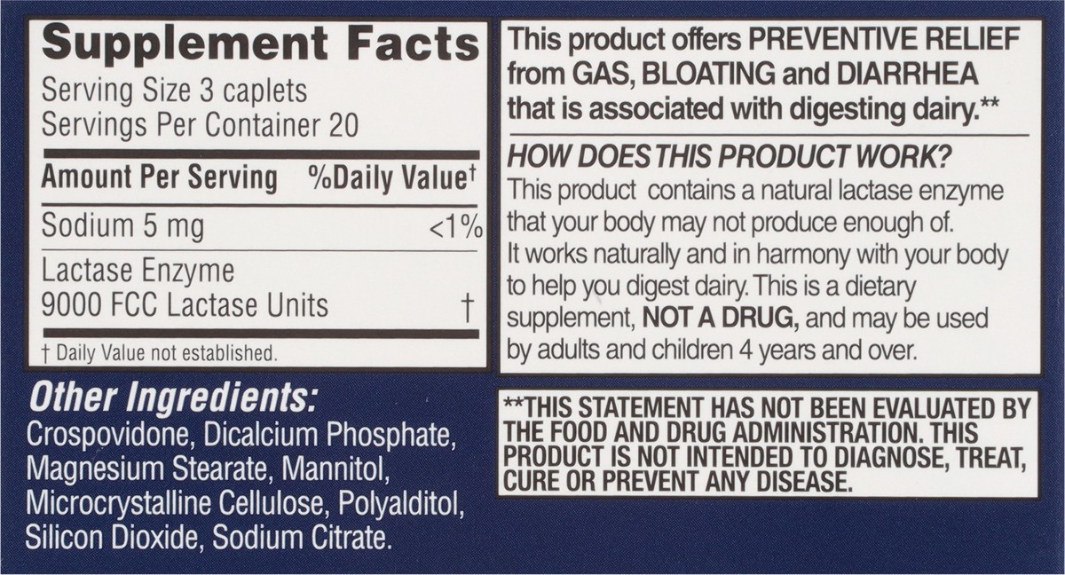 slide 8 of 12, Mcksn Lactaid, 1 ct