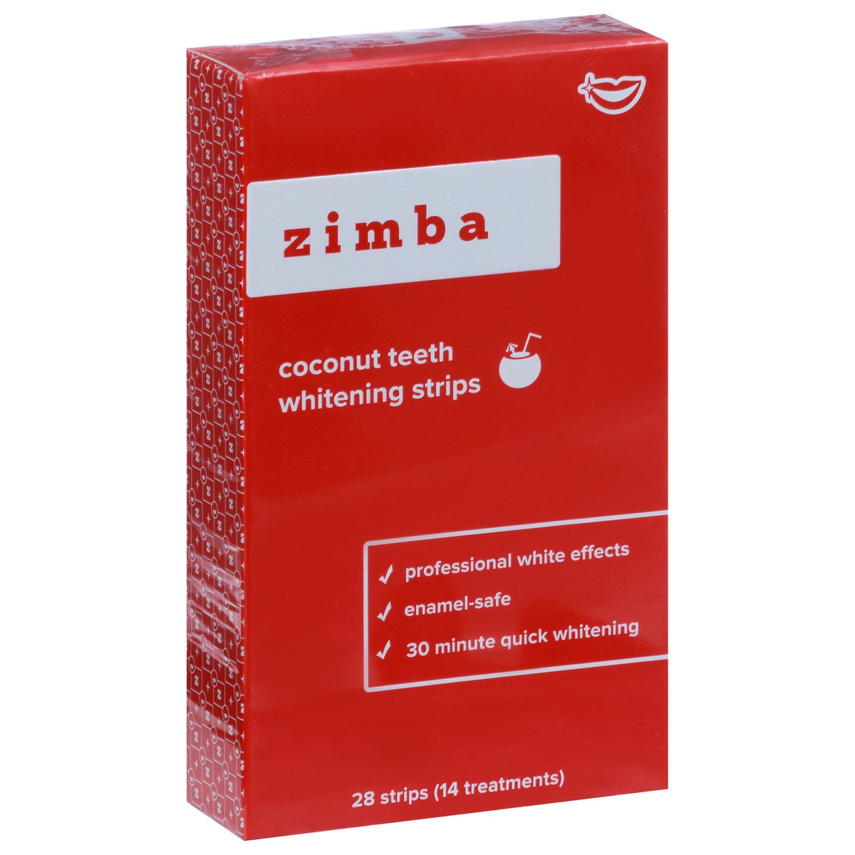 slide 2 of 9, Zimba Coconut Teeth Whitening Strips 28 ea, 28 ct