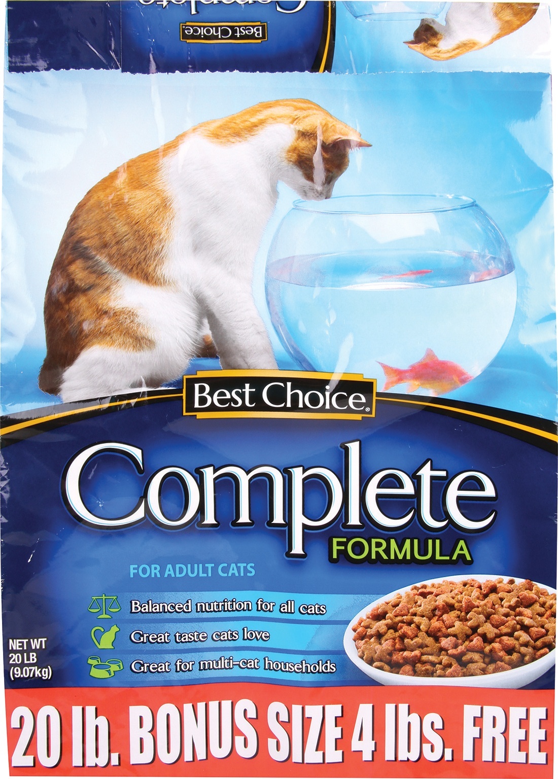 slide 1 of 1, Best Choice Complete Formula Dry Cat Food, 16 lb