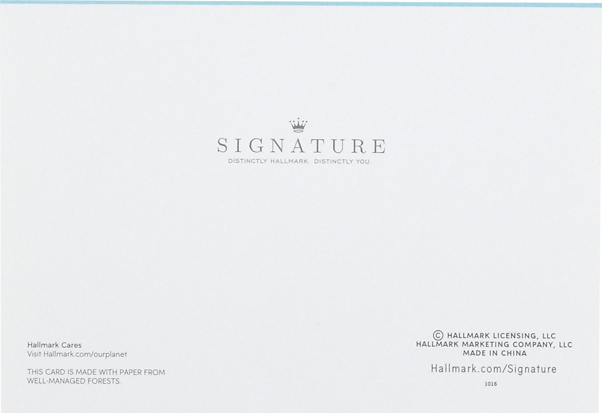 slide 5 of 6, Signature Hallmark Signature Birthday Card (Loads of Birthday Fun), 1 ct