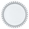 slide 2 of 9, Corelle Livingware City Block Dinner Plate - White/Black, 10.25 in