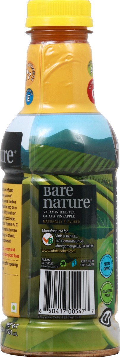 slide 3 of 4, Bare Nature Vitamin Iced Tea - 20 oz, 20 oz