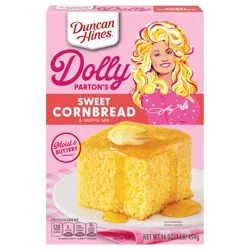 Duncan Hines Dolly Parton's Sweet Cornbread & Muffin Mix, 16 oz.