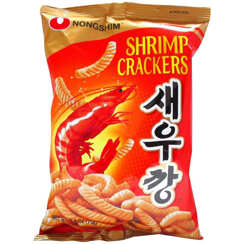 slide 1 of 4, Nongshim Shrimp Crackers 2.6 oz, 2.6 oz