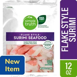 Simple Truth® Flake Style Surimi Seafood, 12 oz