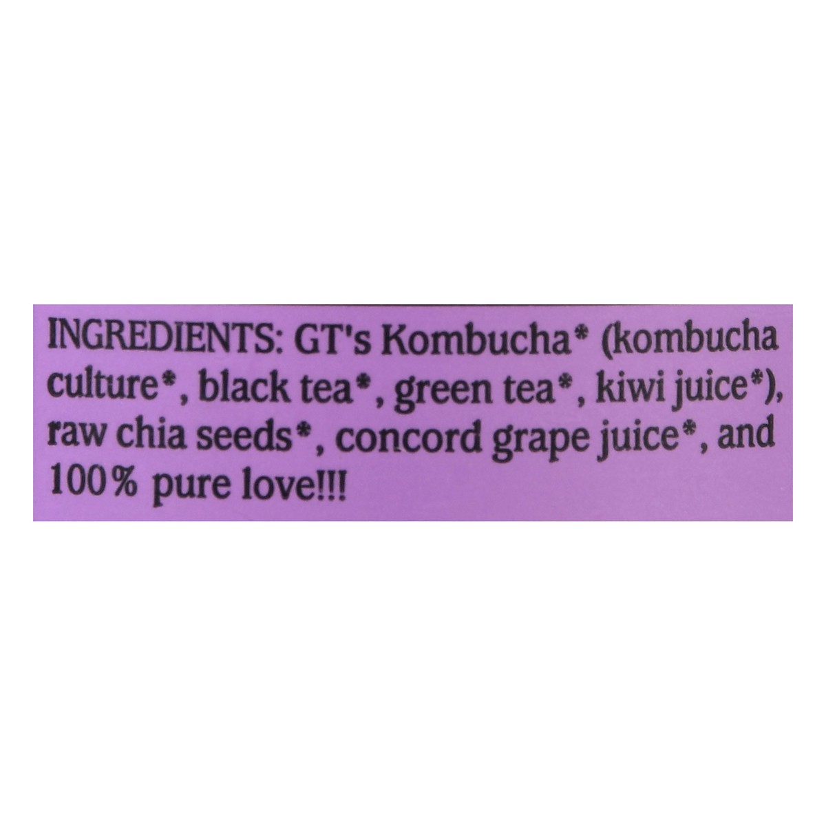 slide 13 of 13, GT's Synergy Raw Grape Chia Kombucha 16 oz, 16 fl oz