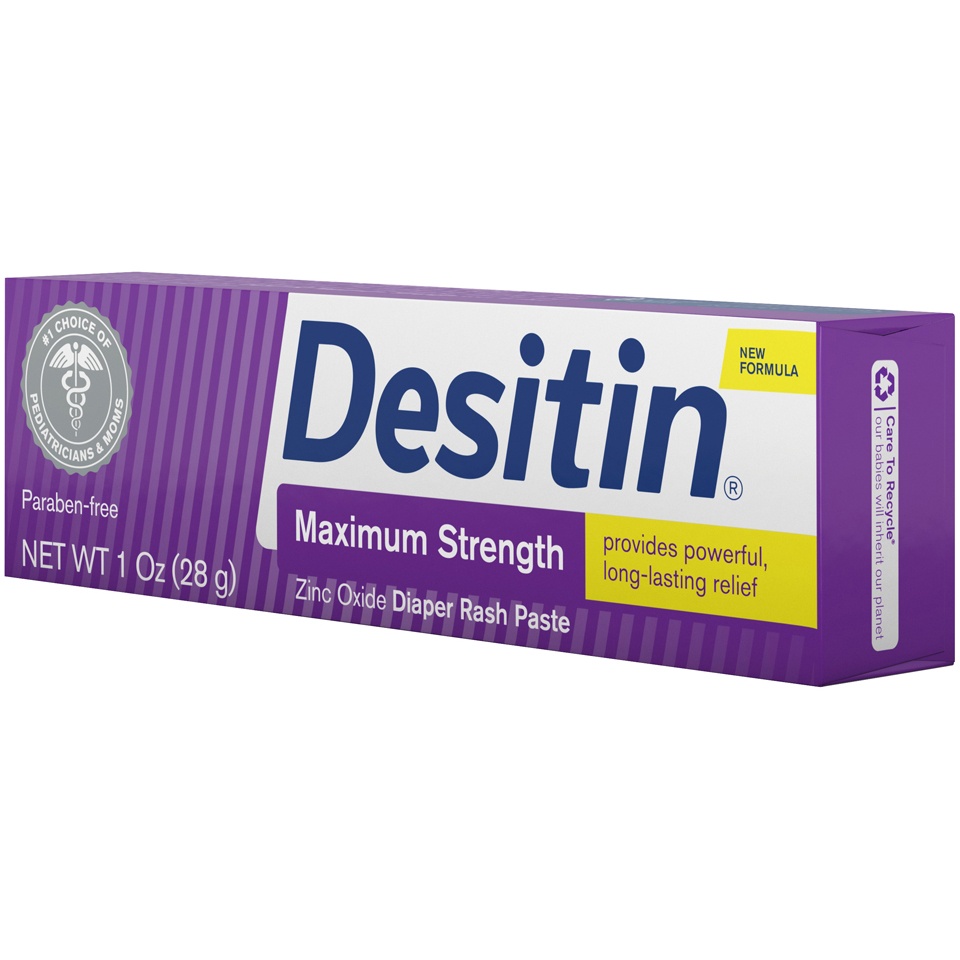 desitin maximum strength diaper rash cream with zinc oxide