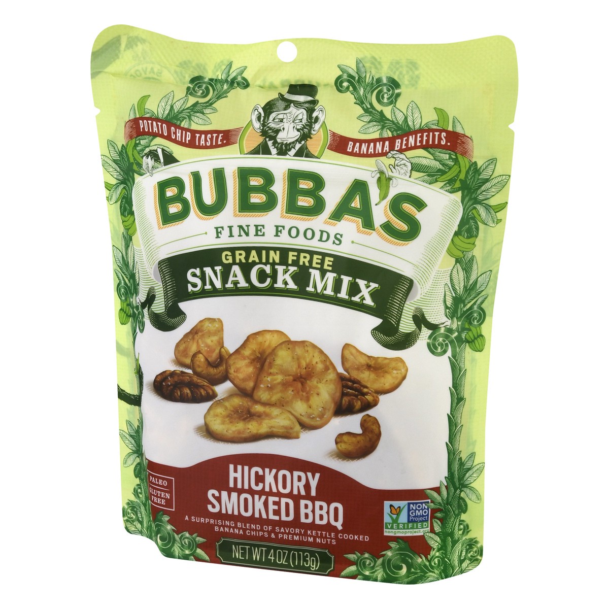 slide 9 of 12, Bubba's Fine Foods Grain Free Hickory Smoked BBQ Snack Mix 4 oz, 4 oz