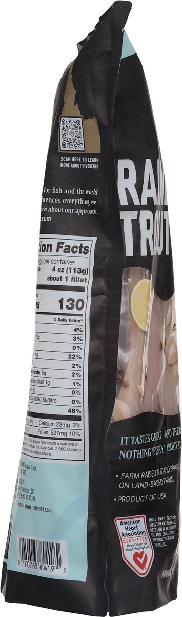 slide 2 of 9, Riverence Rainbow Trout Fillets 12 oz, 12 oz