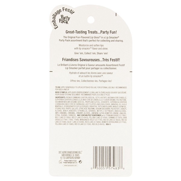 slide 2 of 5, Lip Smacker Lip Gloss Medium Multi-Color, 1.12 oz
