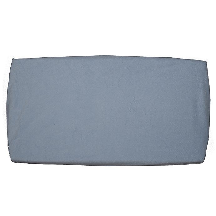 slide 2 of 2, bb Basics Changing Pad Cover - Light Blue, 1 ct