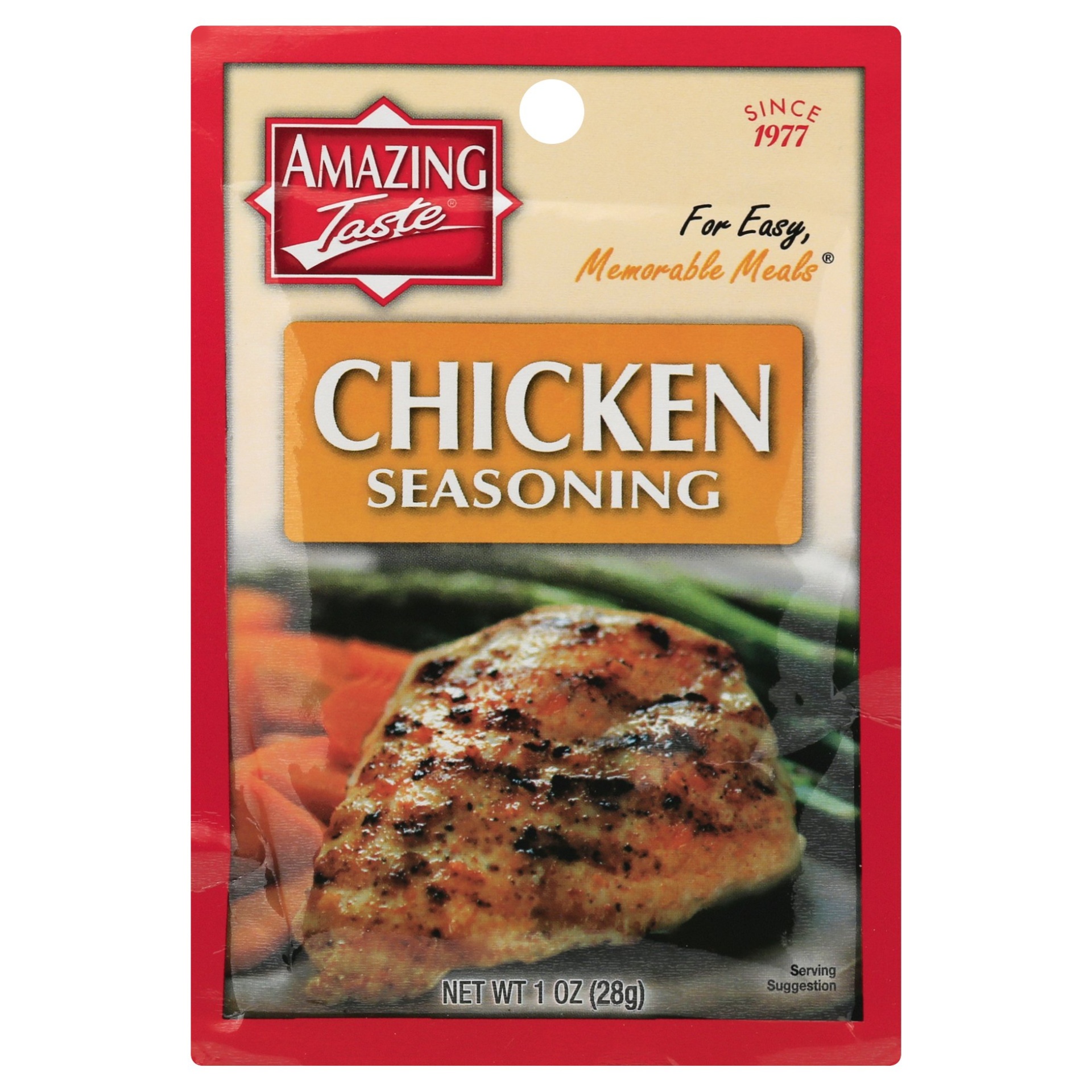 slide 1 of 1, Amazing Taste Seasoning For Chicken, 1 oz