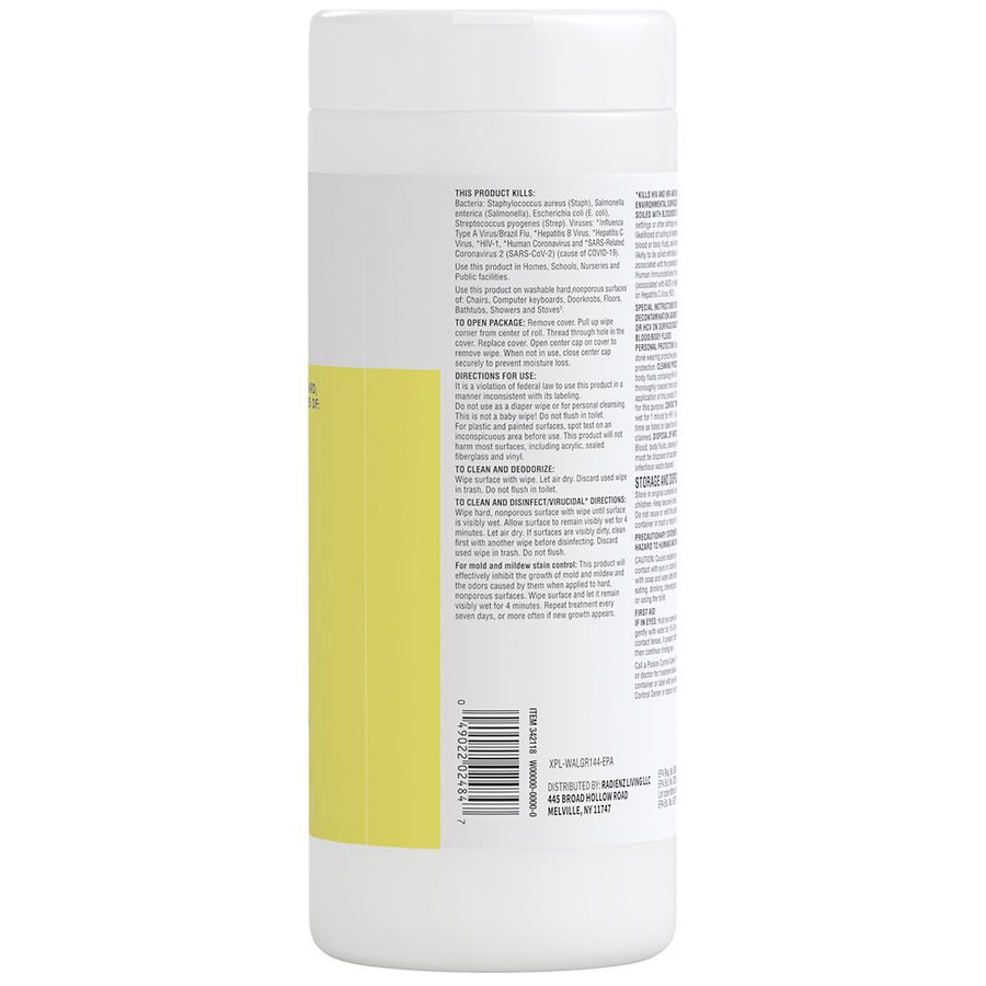 slide 2 of 5, Walgreens Disinfectant Wipes Fresh, 35 ct