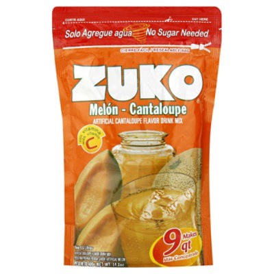 slide 1 of 3, Zuko Cantaloupe Drink Mix - 14.1 oz, 14.1 oz