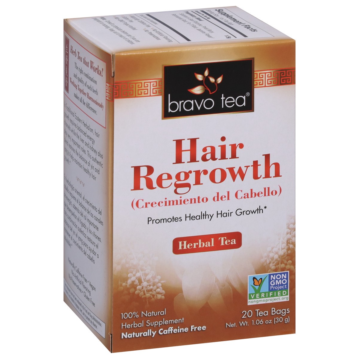 slide 8 of 16, Bravo Tea Hair Regrowth Herbal Tea 20 Tea Bags - 20 ct, 20 ct