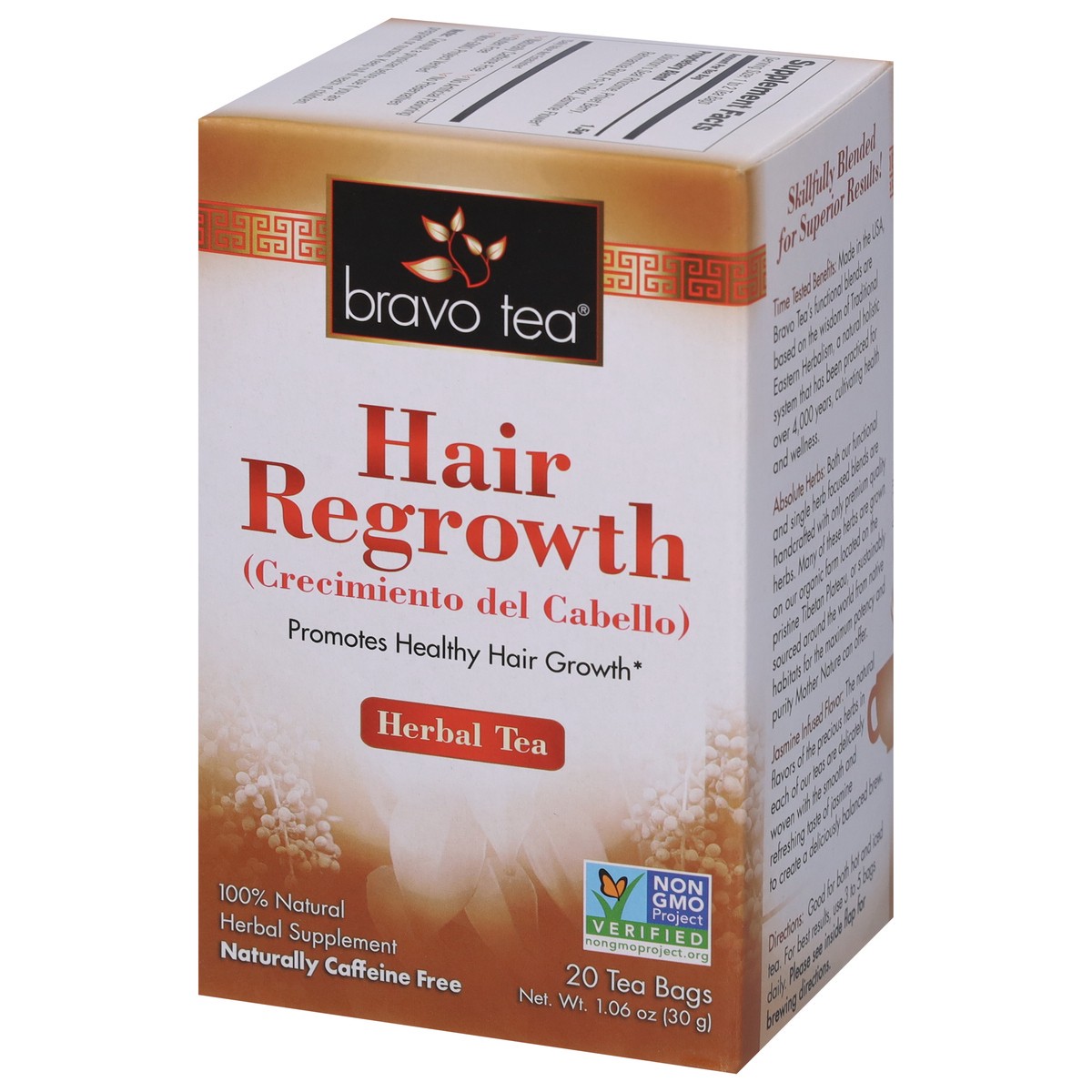 slide 5 of 16, Bravo Tea Hair Regrowth Herbal Tea 20 Tea Bags - 20 ct, 20 ct