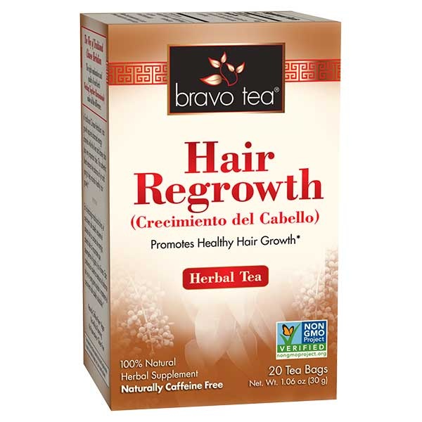 slide 1 of 1, Bravo Tea Hair Regrowth, 20 Tea Bags, 1 ct