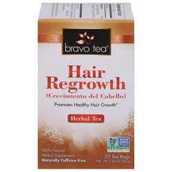 Bravo Tea Hair Regrowth Herbal Tea 20 Tea Bags - 20 ct