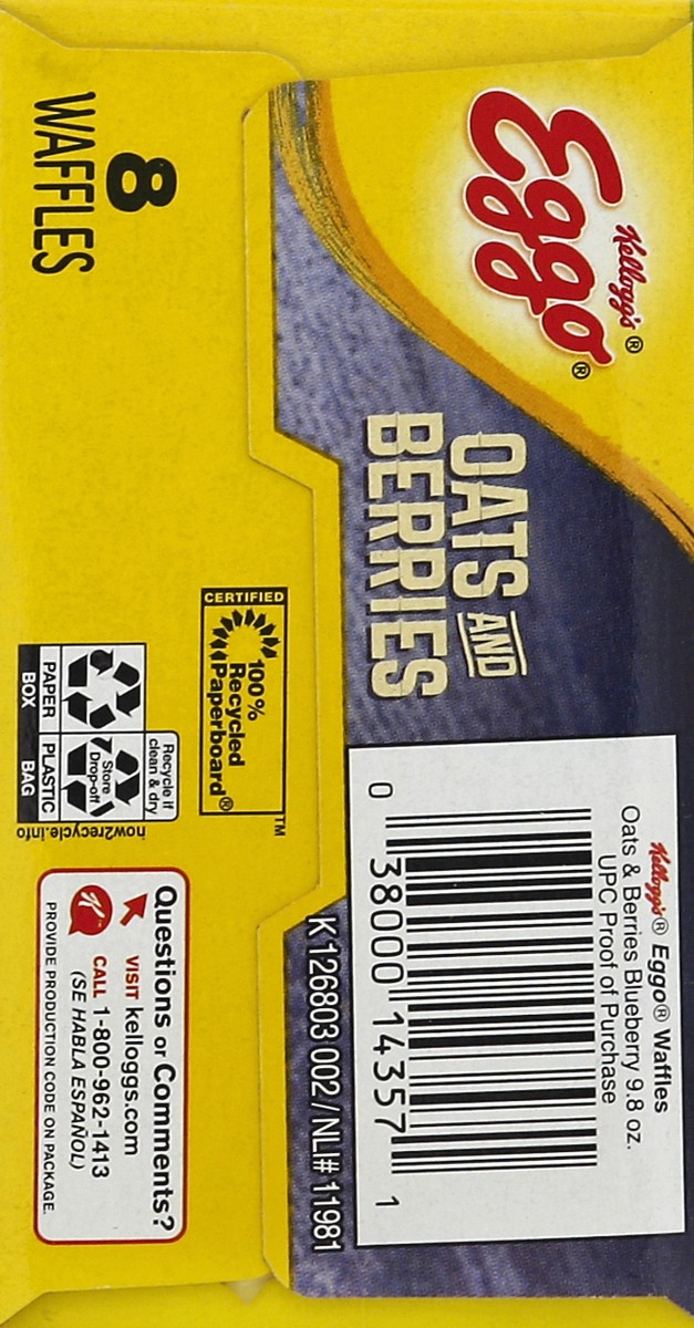 slide 3 of 8, Eggo Waffles 8 ea, 8 ct