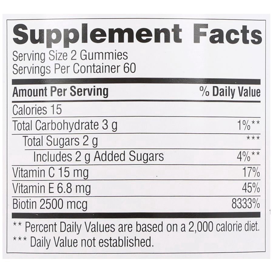 slide 2 of 5, Walgreens Hair, Skin & Nails Gummies, 120 ct