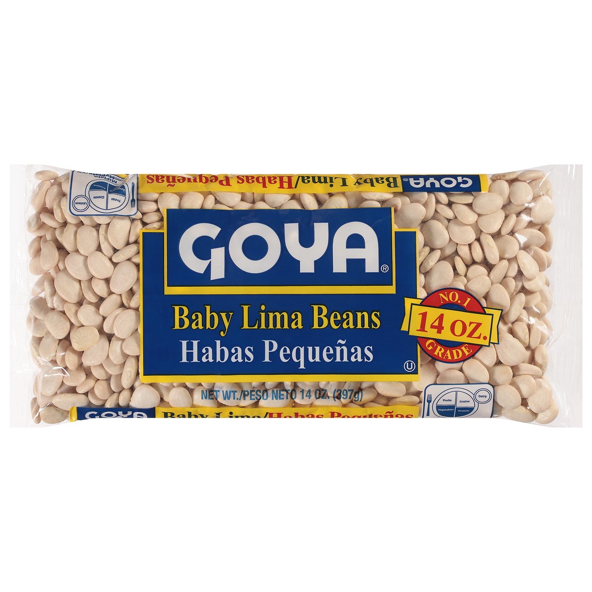 slide 1 of 1, Goya Baby Lima Beans Baby 14 oz, 14 oz