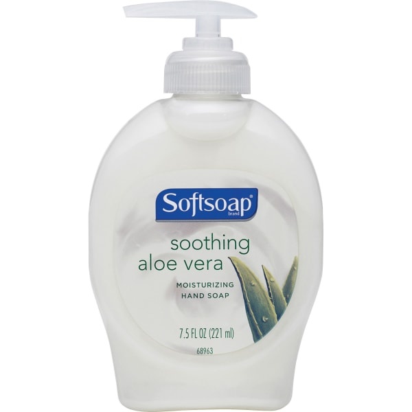 slide 1 of 1, Softsoap Moisturizing Soap With Aloe, 7.5 Oz. Pump, 1 ct