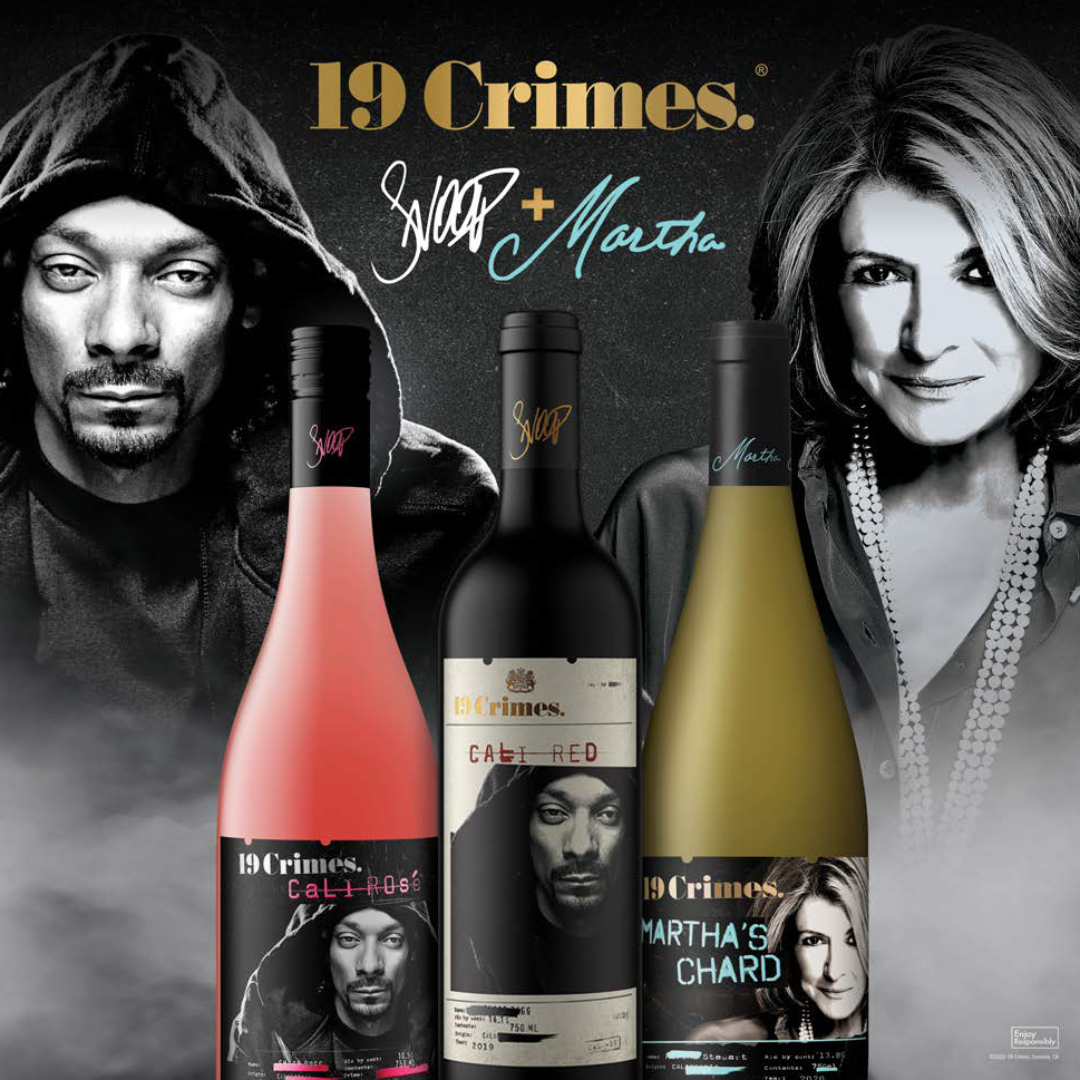 slide 2 of 2, 19 Crimes Martha's Chard Chardonnay White Wine 750ml, 750 ml