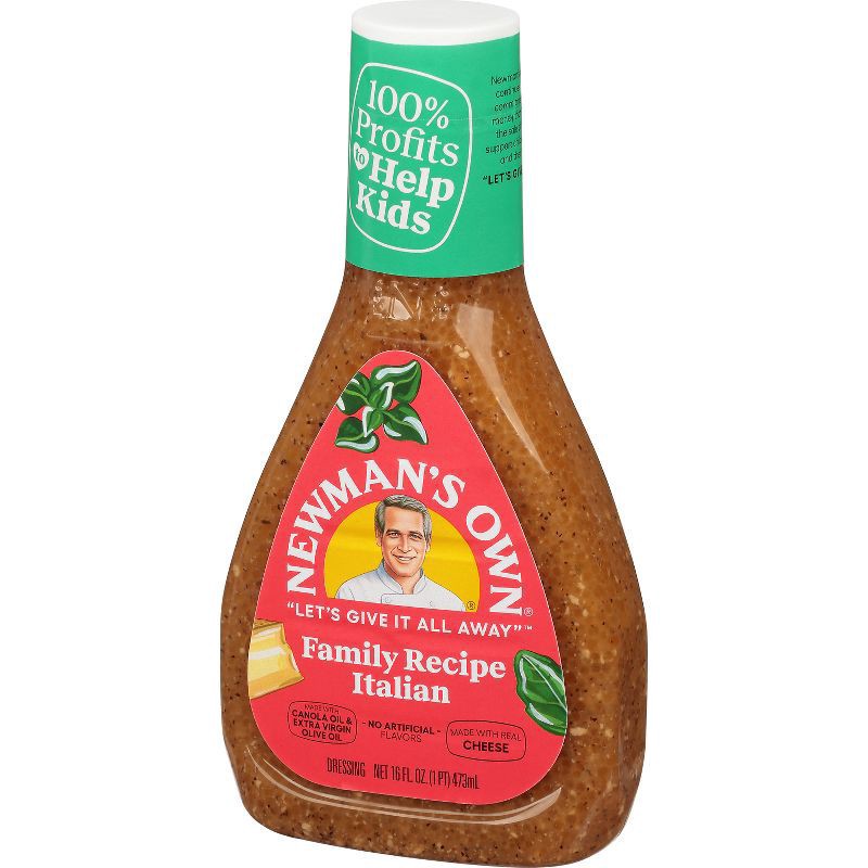 slide 2 of 6, Newman's Own Family Recipe Italian Dressing 16 fl oz, 16 fl oz