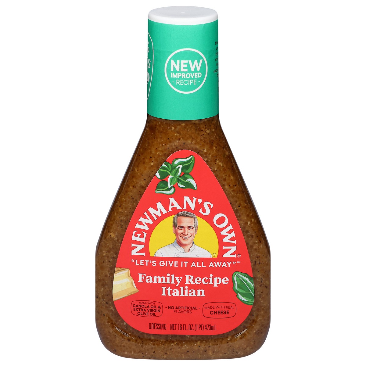 slide 1 of 6, Newman's Own Family Recipe Italian Dressing 16 fl oz, 16 fl oz