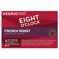 slide 13 of 17, Eight O'Clock Coffee K-Cup Pods Dark Roast French Roast Coffee 12 - 0.34 oz Pods, 12 ct
