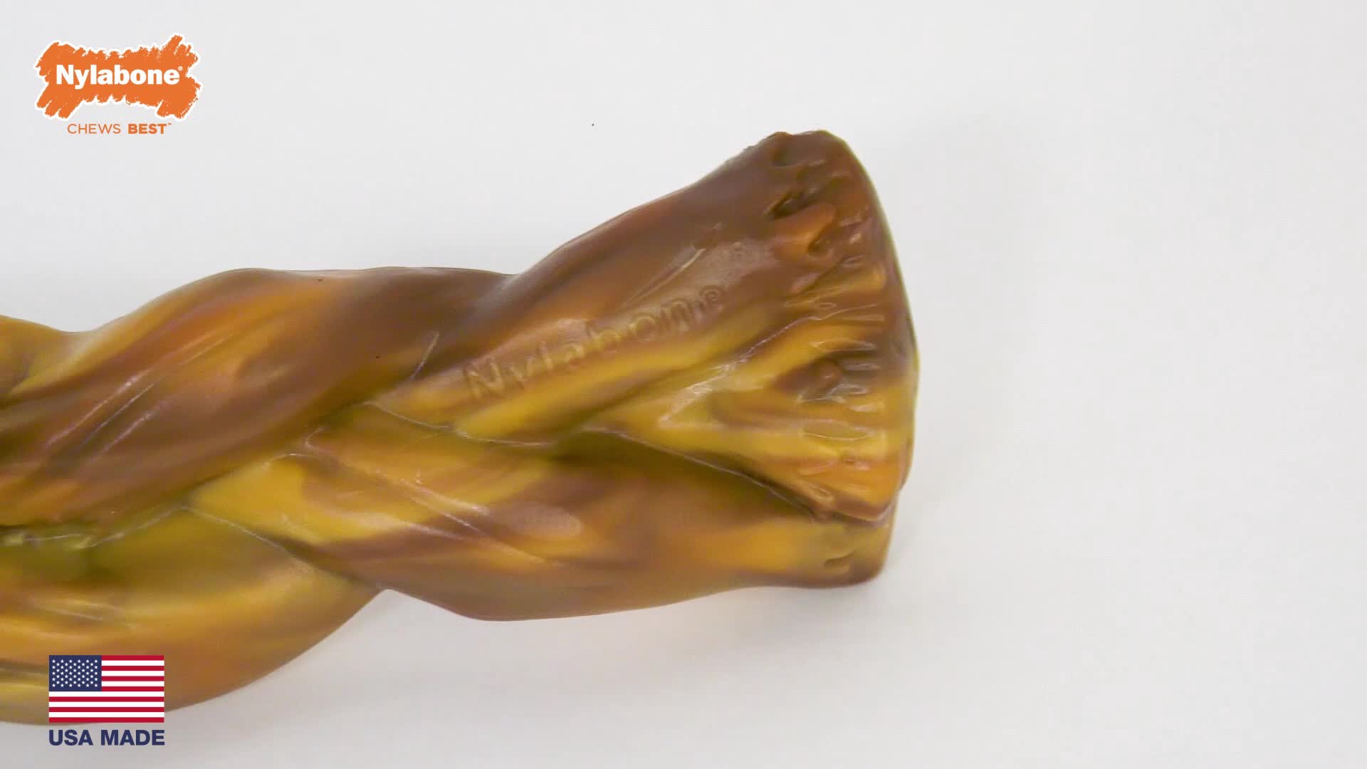 slide 9 of 10, Nylabone Power Chew Elk Bone Alternative Chew Toy Bully Stick Large/Giant - Up to 50 lbs.(1 Count), 1 ct