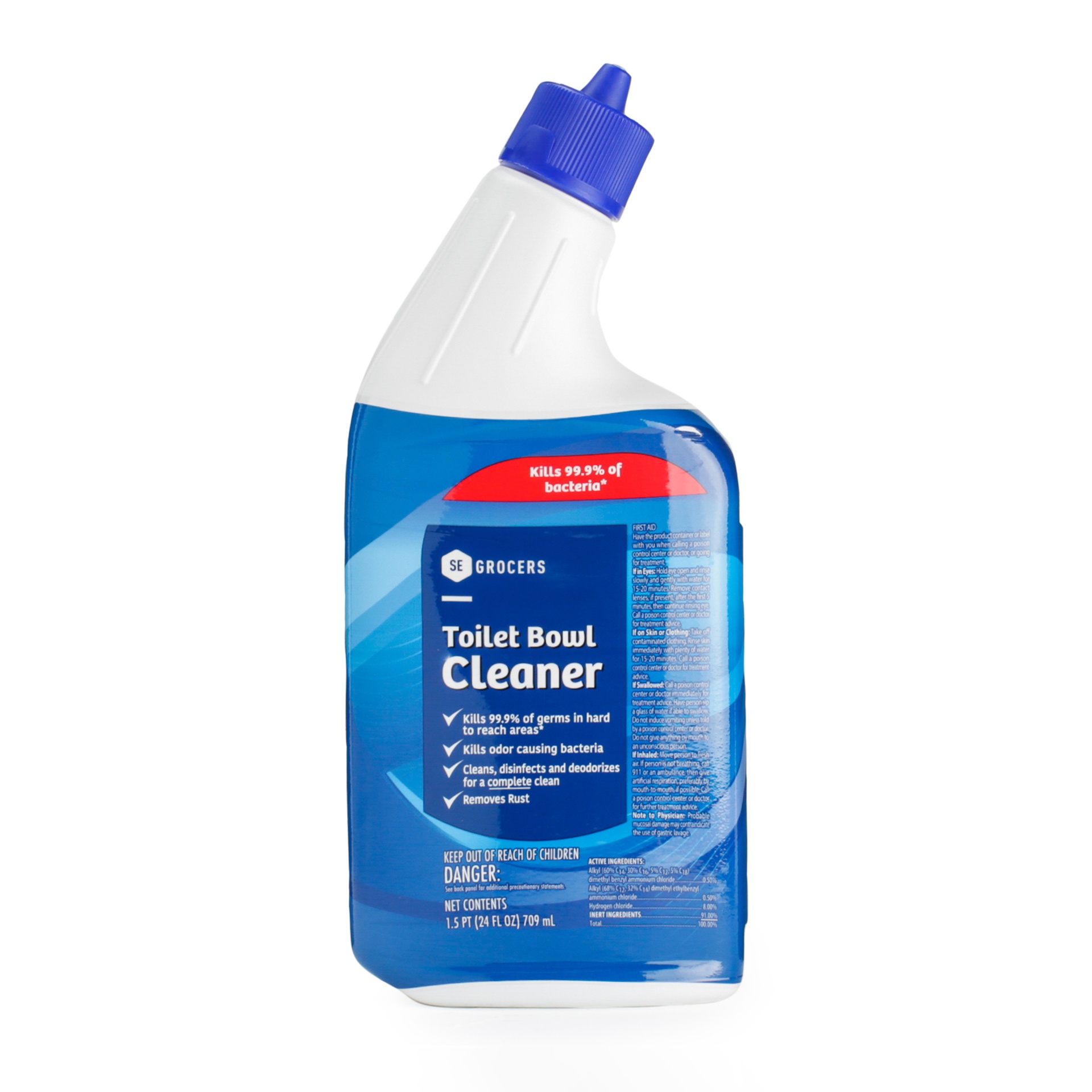 slide 1 of 1, SEG Toilet Bowl Cleaner, 24 oz