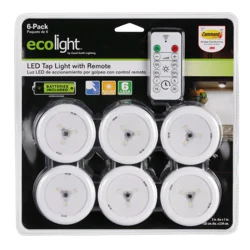 Good Earth Lighting 6 Pack 3 inch Puck Kit