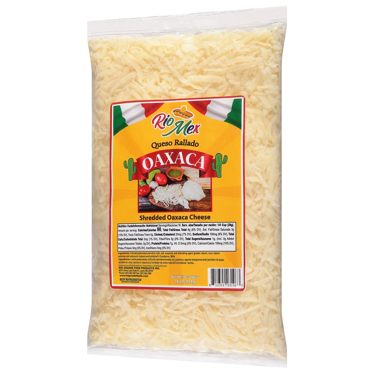 slide 4 of 11, Rio Mexican Oaxaca Cheese - 16 Oz, 16 oz