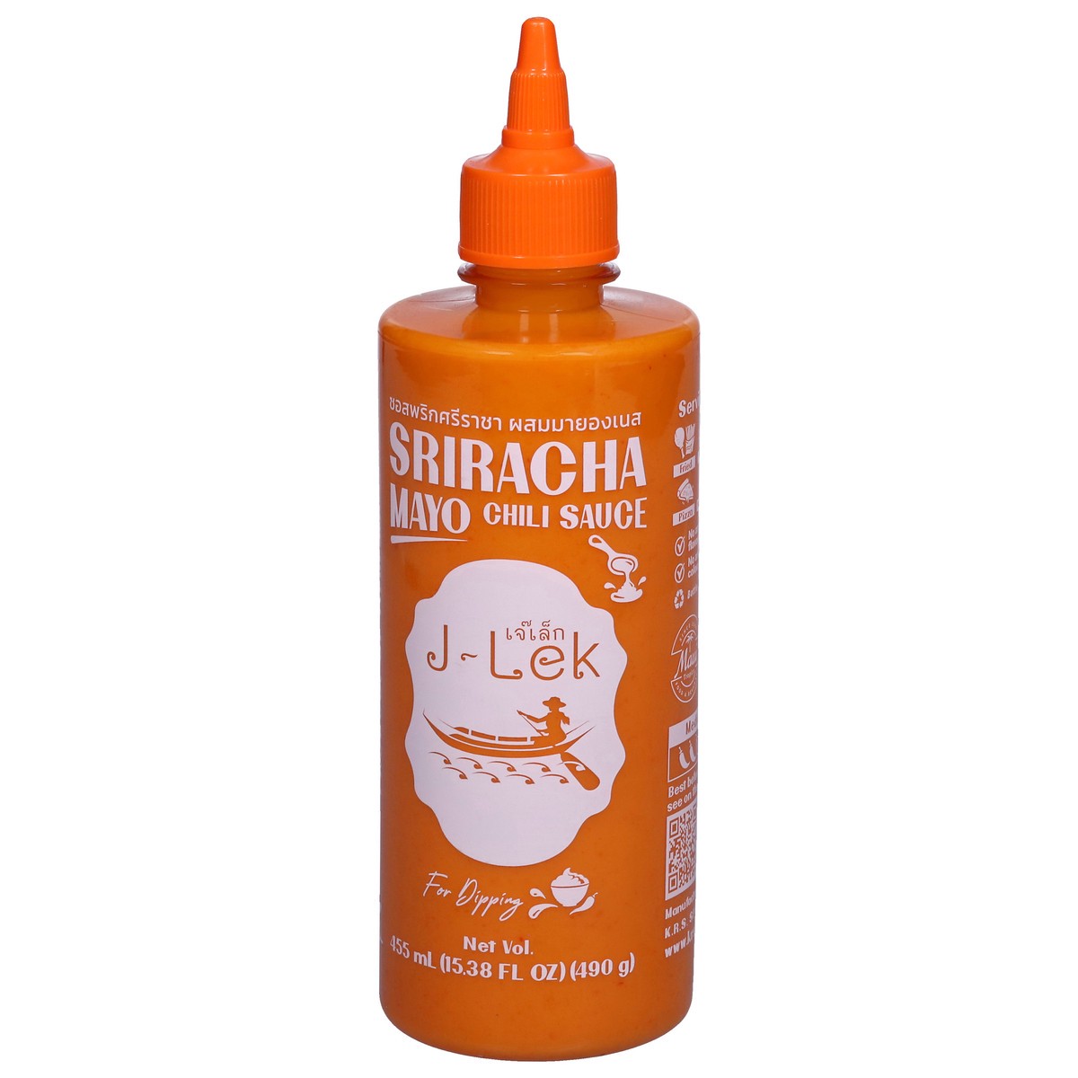 slide 12 of 13, J-Lek Medium Sriracha Mayo Chili Sauce 15.38 fl oz, 15.38 fl oz