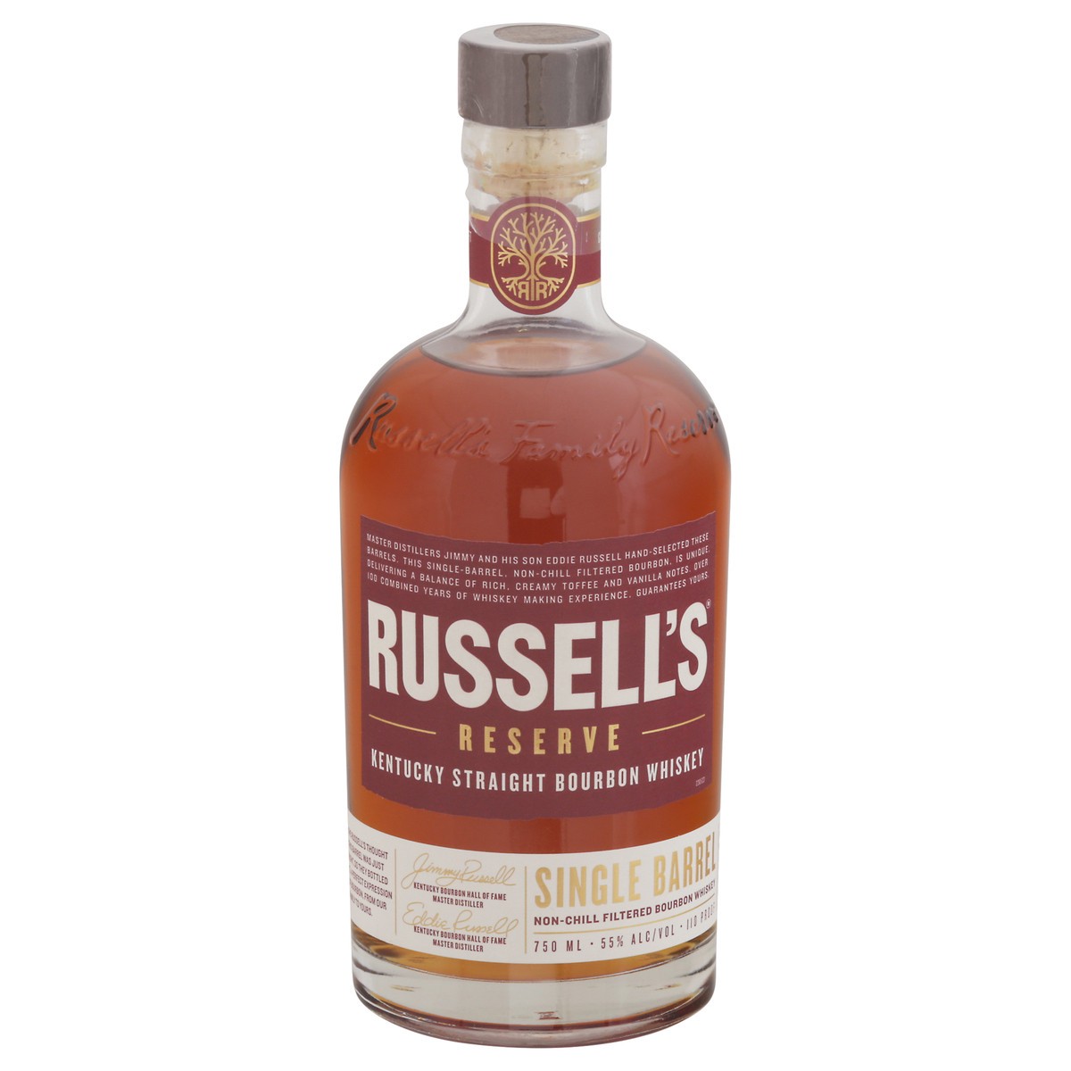 slide 10 of 11, Russell's Reserve Single Barrel Kentucky Straight Bourbon Whiskey 750 ml, 750 ml